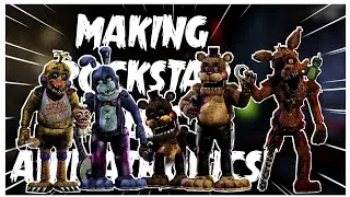 MAKING ROCKSTAR PLUS ANIMATRONICS! | FNAF SpeedEdit