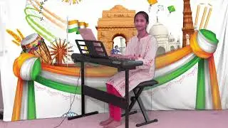 Jana Gana Mana on Piano by Lakshmi Srikari Rudrangi || జన గణ మన జాతీయా గీతం పియానో తో