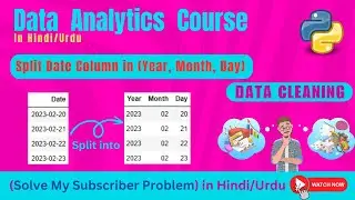 How To Split Date Column into (Day, Month, Year) Column | pandas tutorials #python #pandas