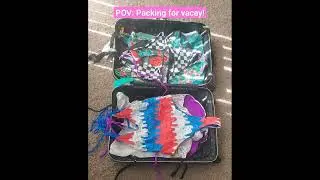 POV: Packing for Vacay! 