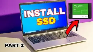 Install ssd in laptop dvd drive | How to install SSD #shorts