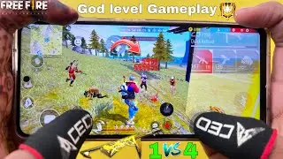 Poco x3 pro free fire gameplay test 3 finger handcam m1887 onetap headshot 120Hz display smoothaf