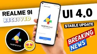 Realme 9i Realme UI 4.0 Stable Update | New Features | Android 13 Stable Update  | Apply Now.