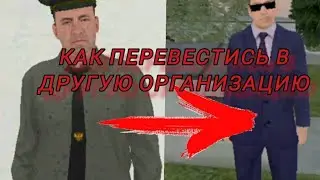 Как перевестись в другую организацию на Матрёшка рп!