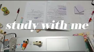 Study With Me Live /Pomodoro 50/10 /Rain Sounds 132