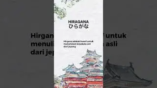 Kenalan sama huruf huruf jepang yuuk!!