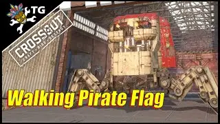 Crossout - Walking Pirate Flag