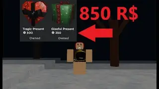 Buying the 2023 Christmas presents with Robux in Infectious Smile | Roblox