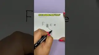 Face drawing from “Face” 🌸😊 