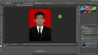 Tutorial Adobe Photoshop CS6 Bahasa Indonesia Belajar Membuat Pas Foto Sendiri (Mudah)