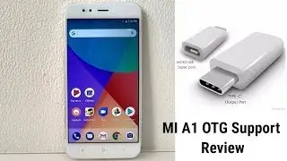 MI A1 OTG Support video