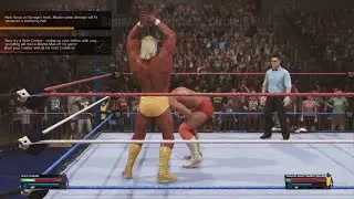 Now try a grab combo mixing up your strikes with your wrestling will throw macho man | WWE 2K24