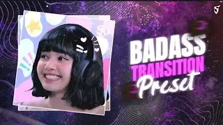 Badass Transition Preset - For Alight Motion | Glitch Effect | Ae Inspired | @sabbirhossain0587