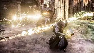 Assassin's Creed Valhalla - Odin Spear & Thor's Hammer Dual Wielding Combat Gameplay
