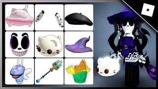 COMO PEGAR 16 ITENS GRÁTIS HOJE NO ROBLOX - ROSTINHO GRÁTIS NO ROBLOX, CÓDIGO DE JOGOS E +