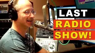 LAST Shift on FM Radio 📻 Jeff Scott on Video!! + Lessons from Long Radio Career