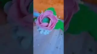 резиночки для волос  с цветами