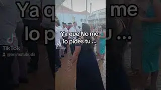 la novia rompe la regla y lo hace ella ..grande grande ver el final
