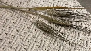 Macrame table runner