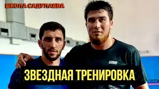 Training of Sidakov, Tazhudinov and Susaki at the school of Abdulrashid Sadulayev