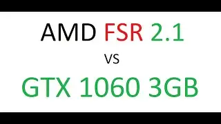 Как работает AMD FSR 2.1 с GTX 1060 3GB Cyberpunk 2077  (29.12.22)