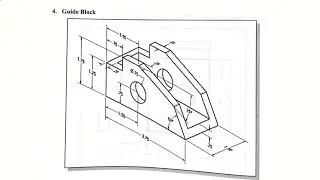 Guide Block design an assignment for SolidWorks Learner | Oboshor School
