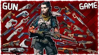 USING EVERY WEAPON IN THE GAME. The Cycle: Frontier Reverse Gun Game Duo Challenge!