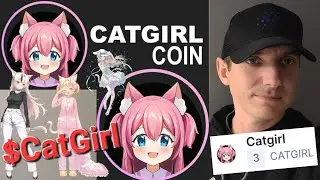 $CATGIRL - CATGIRL TOKEN CRYPTO COIN HOW TO BUY MEME ANIME NFT NFTS CAT GIRL BNB BSC GATE HOTBIT DEX