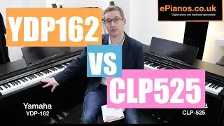 Yamaha Arius YDP162/YDP163 vs Yamaha Clavinova CLP525 comparison - What piano should I buy?