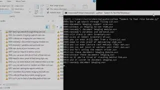 Rename audio files based on their speech/spoken content offline