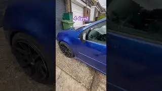 Why not to allow your misses to drive your Turbo Gold R32 #mk5r32 #turbo #vr6 #shorts