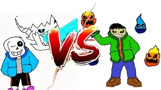 Sans Vs Vormez || Part 1 || Sans Fight animation || Undertale