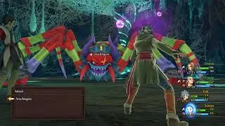[DQXI] Fighting Arachtagon (Normal)
