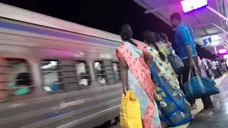 20692 Nagercoil - Tambaram Antyodaya SF Express arriving at Chidambaram # Indian Railway Fan #