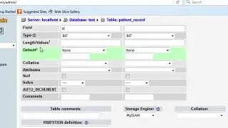 Creating Database in Wamp Server
