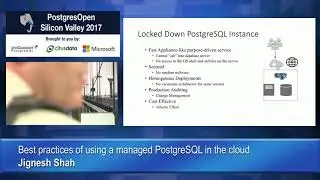 Best practices of using a managed PostgreSQL in the cloud