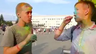 Сернурский Халумис на Фестивале красок