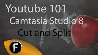 How To Cut and Split in Camtasia Studio 8 - Tutorial Ep 1