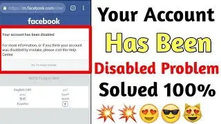 YOUR ACCOUNT HAS BEEN DISABLED | PROBLEM SOLVED 2020 | HOW TO OPEN DISABLED FACEBOOK ACCOUNT 2020
