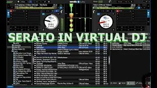HOW TO USE SERATO  IN VIRTUAL DJ