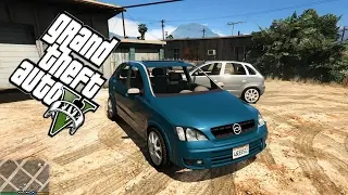 Gta V tunando carro mod CORSA HATCH para BV GAMES