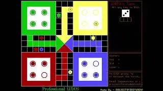 LUDO in C++ | C++ projects |Turbo c