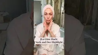 Jennifer Lopez - JLo Glow Hack:Neck and Dec Highlight #jlo #jenniferlopez #jlobeauty