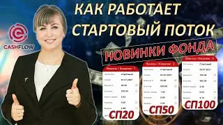 Как работает Стартовый поток на платформе CashFlow Fund