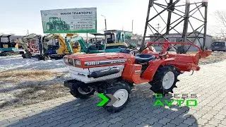 Купить японский трактор бу без пробега по РФ полноприводный KUBOTA ZB1402 колея 89 см. прогресс авто