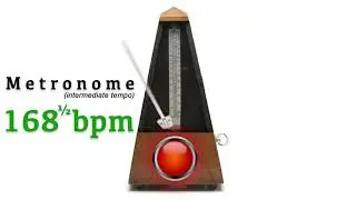 Metronome 168.5 bpm 🎼