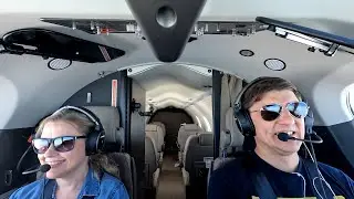 Flying To Mackinac Island For Our Anniversary! | Pilatus PC-12NG