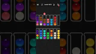 Ball Sort Color Water Puzzle Solution Level 1073