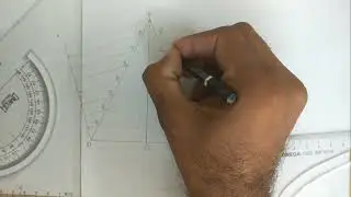 How to draw a Parabola by Tangent Method