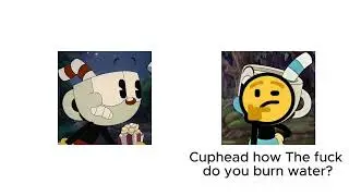 Cuphead Burned the water